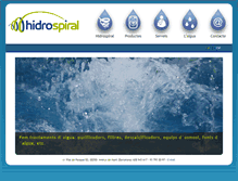 Tablet Screenshot of hidrospiral.com